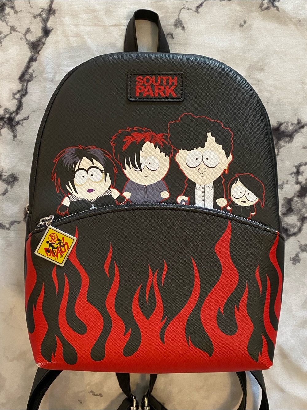 South Park Goth Kids Bioworld Mini Backpack Purse Hot Topic